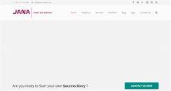 Desktop Screenshot of jana-media.com